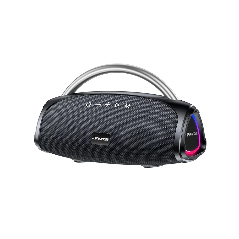 Awei Ηχείο Stereo Bluetooth TWS 50W  Διάρκεια Μπαταρίας έως 10 ώρες  Μαύρο  K38