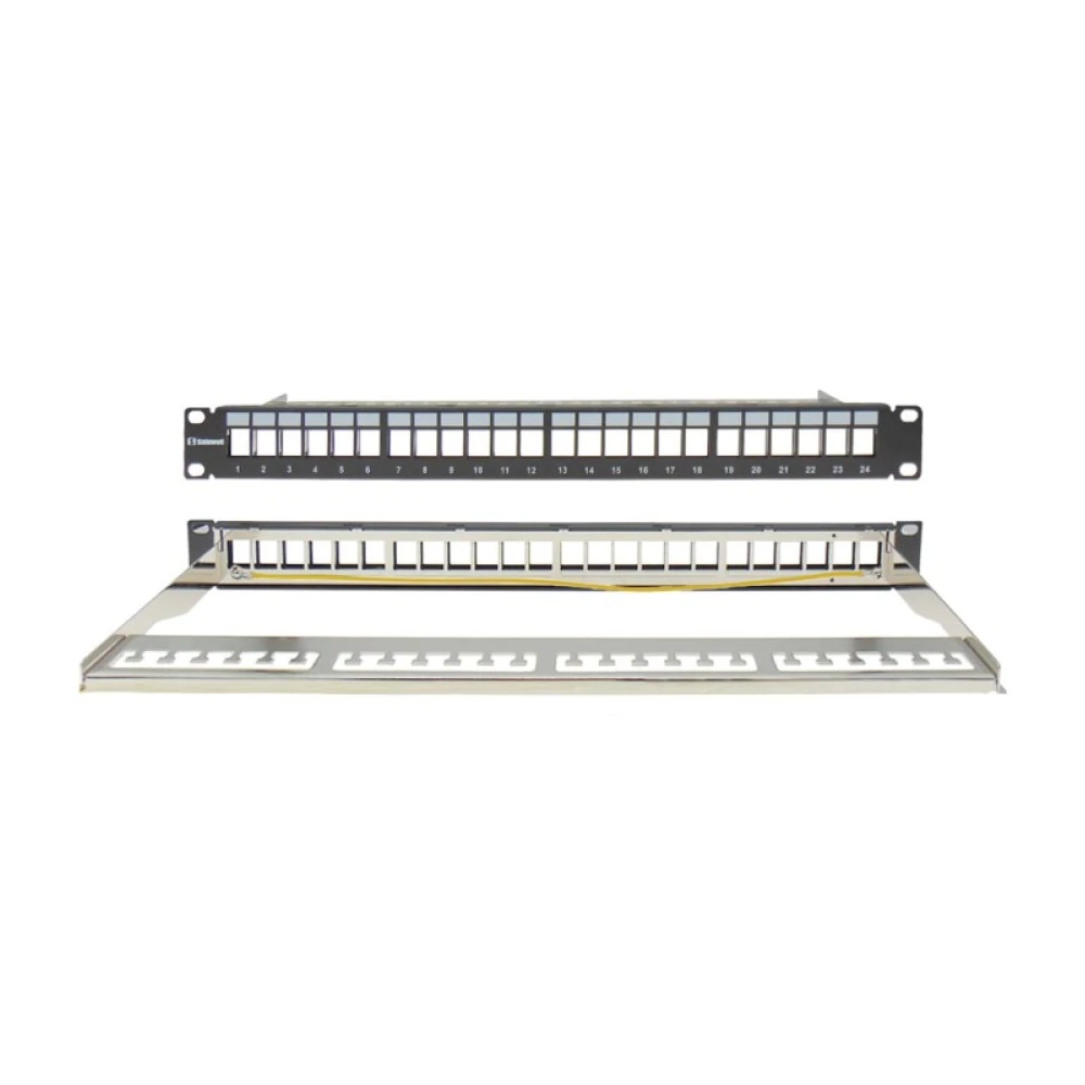 Κενό Patch Panel  CAT5e/CAT6, STP (θωρακισμένο) .0081 
