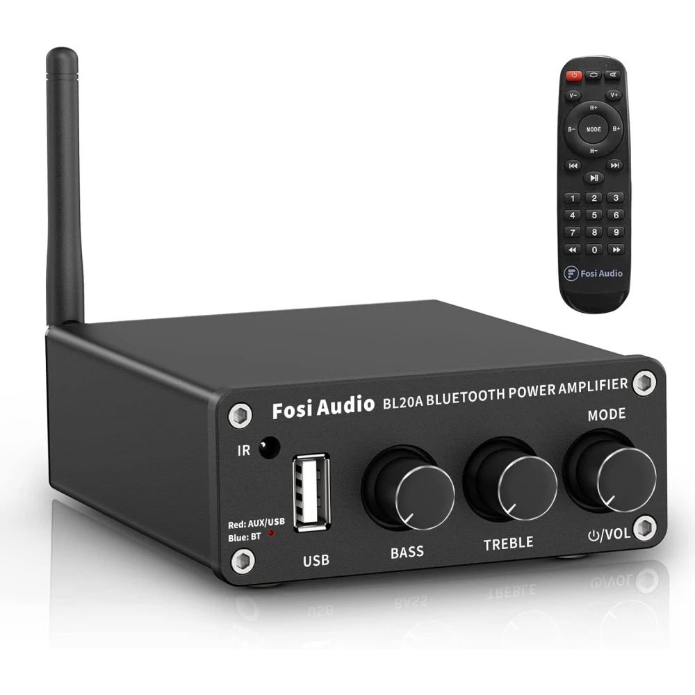 Bluetooth USB Power Amplifier Fosi Audio BL20A 