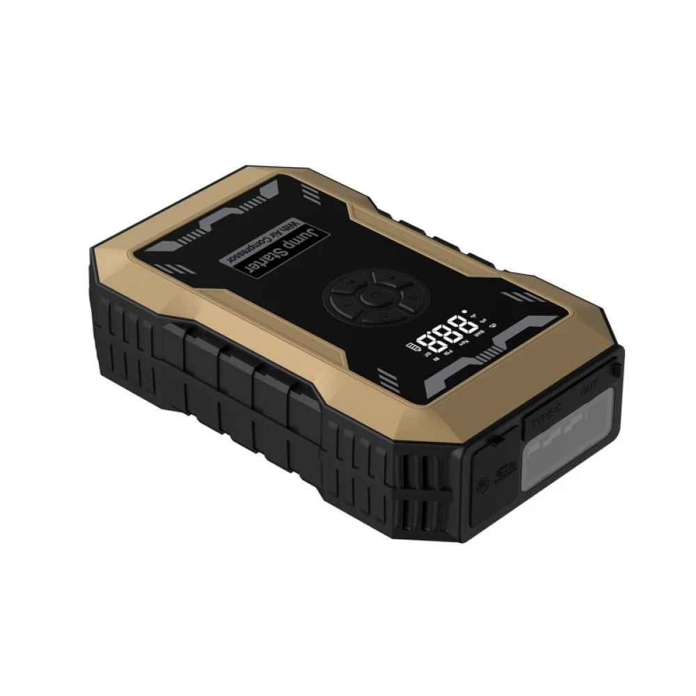 Eκκινητής μπαταρίας JUMP STARTER  με ενσωματωμένη τρόμπα αέρα 12000mAh Α50 PSH