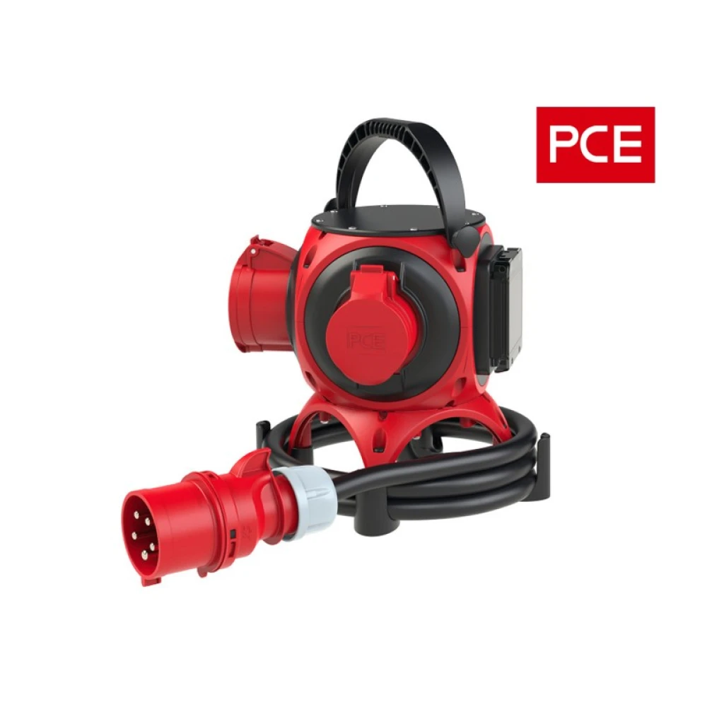 Κουτί διανομής 5P / 2 x CEE και 2 x Σούκο 32A IP44 PEGASUS 9034030 PCE