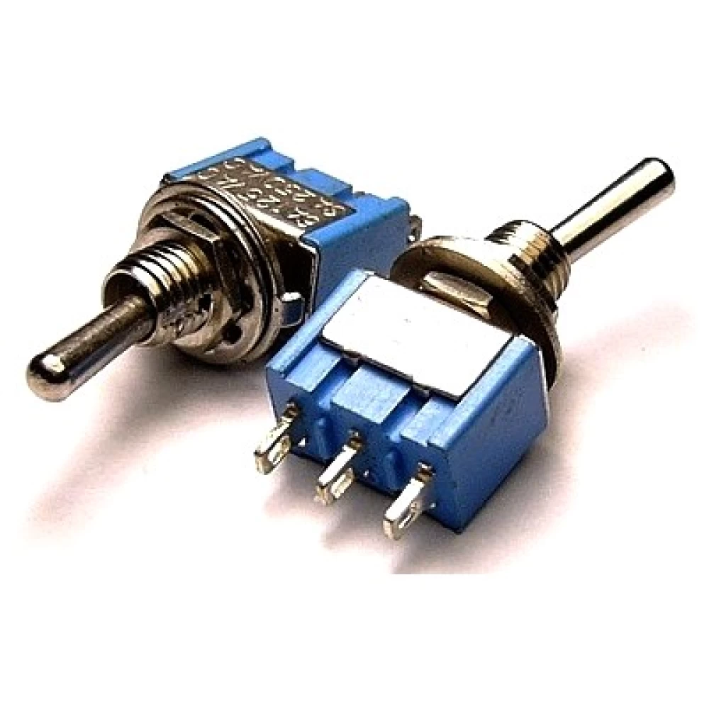 Διακόπτης  mini ON-OFF-ON  3P 3A/250V  MTS-103-A1 LZ