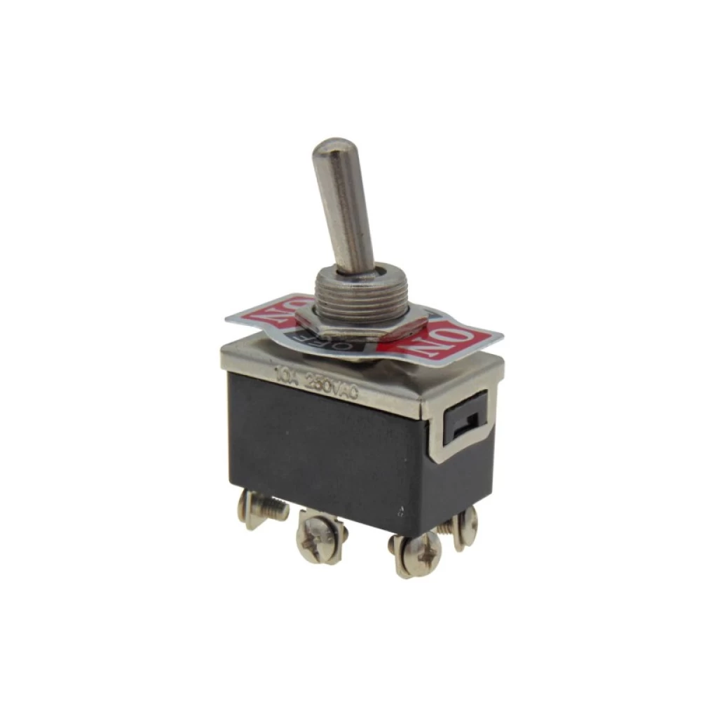 Διακόπτης toggle ON-OFF-ON 10A/250V 6P KN3(C)-203A-A3 LZ 