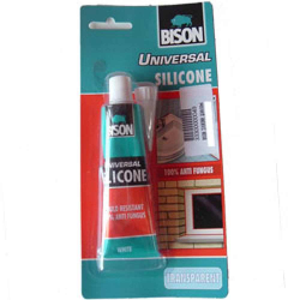 Κόλλα Bison Universal Silicone  transpatent (069060002)