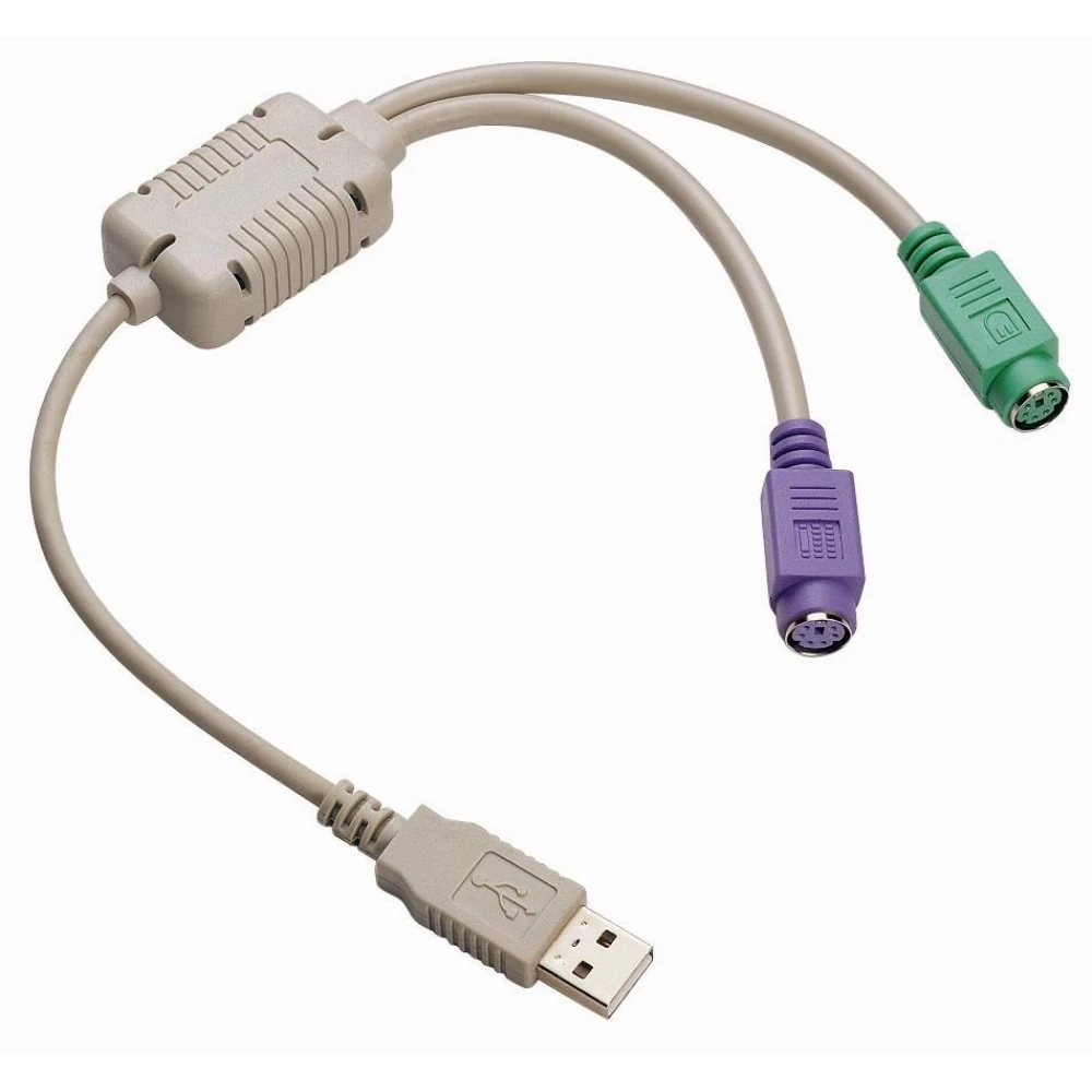Adaptor-καλώδιο  USB-PS/2  Oem VE-045
