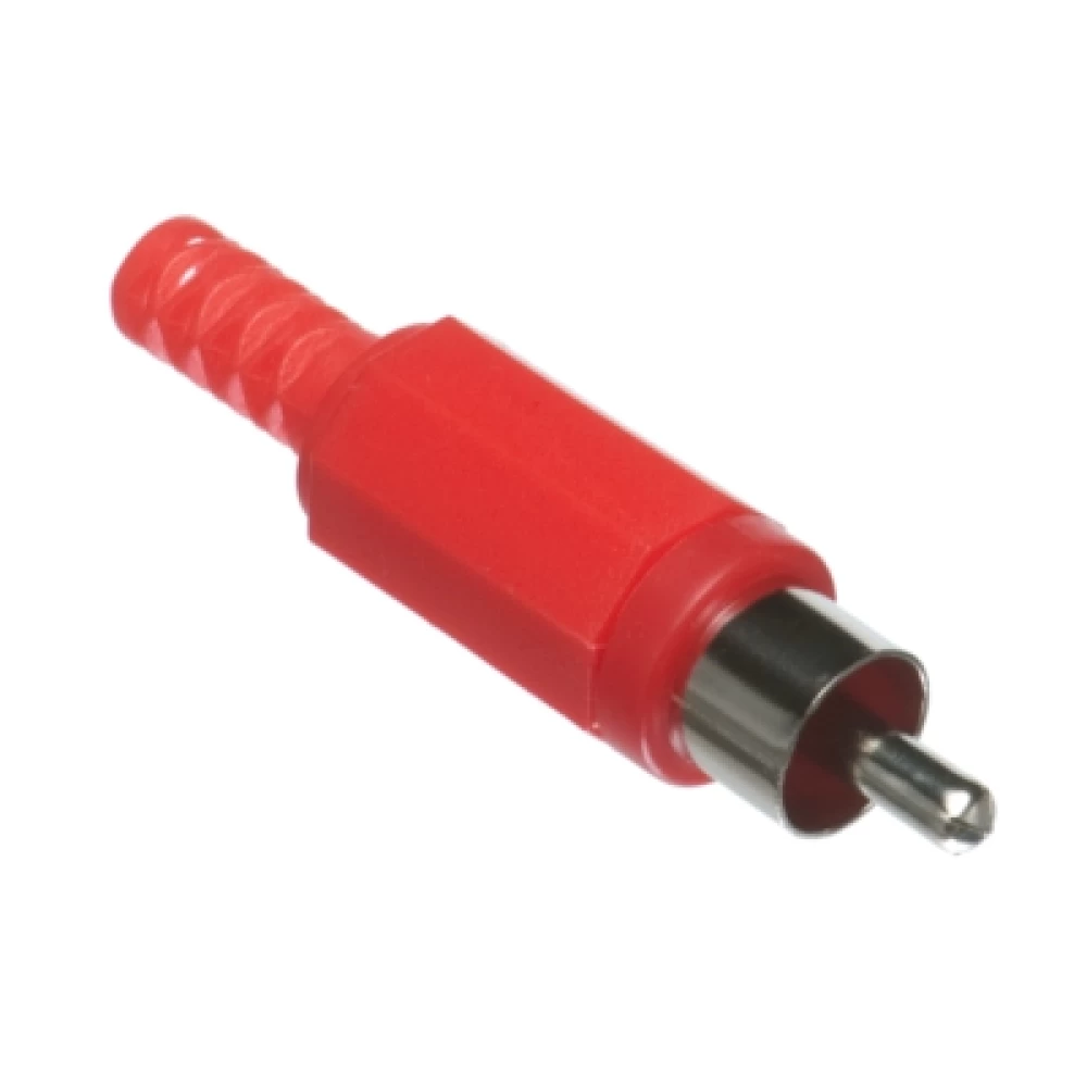 Φίς Rca αρσενικό κόκκινο XJ-A001A