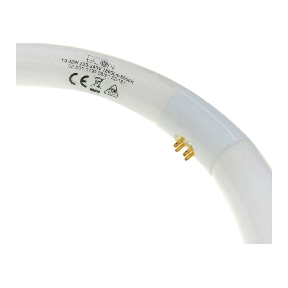 ΛΑΜΠΑ ΦΘΟΡΙΣΜΟΥ ΚΥΚΛΙΚΗ T9 Φ299mm 32W 1800LM 6500K DAY LIGHT RLX