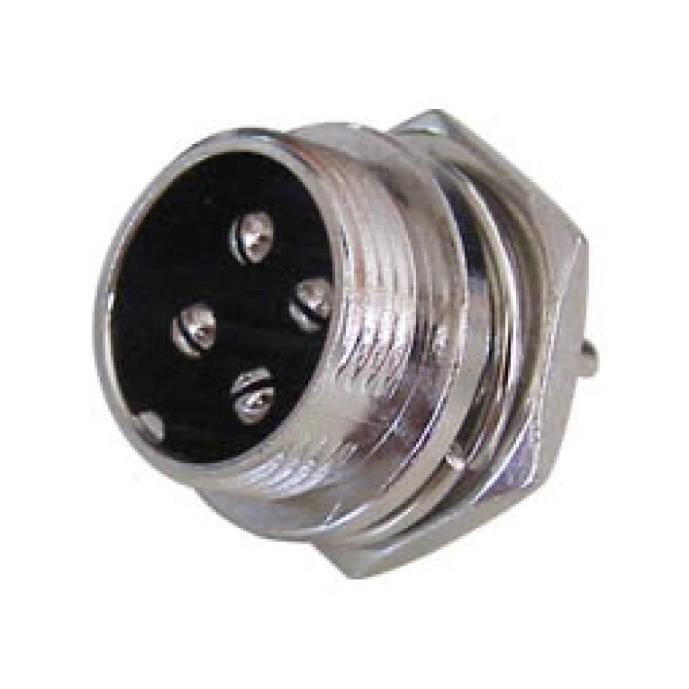 Connector σασί Mic 4αρι αρσενικό LZ-306-4p