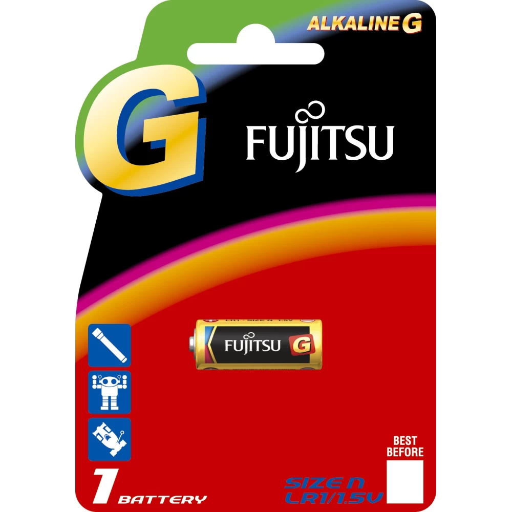 Μπαταρία αλκαλική Fulitsu 1.5volt Nsize LR-1