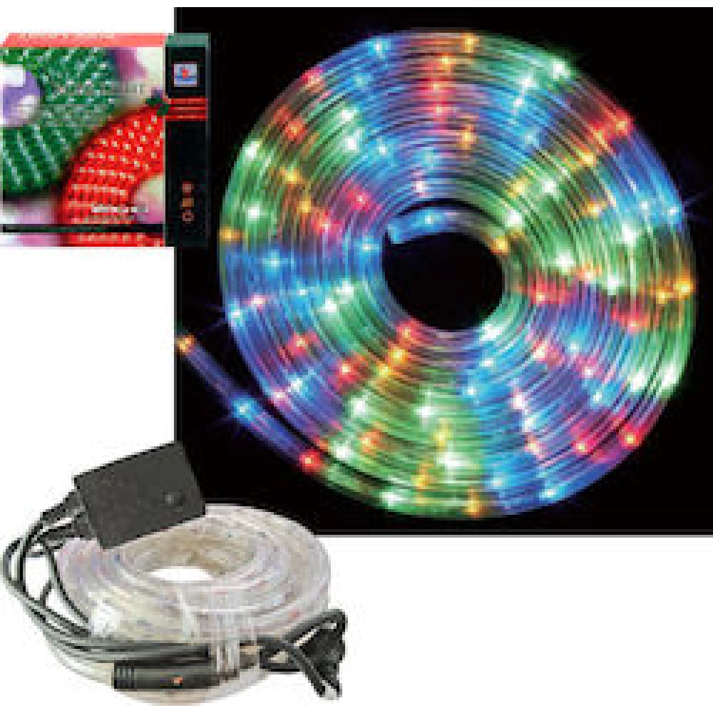 Φωτοσωλήνα 10Μ LED διάφανο-πολύχρωμο colour-10