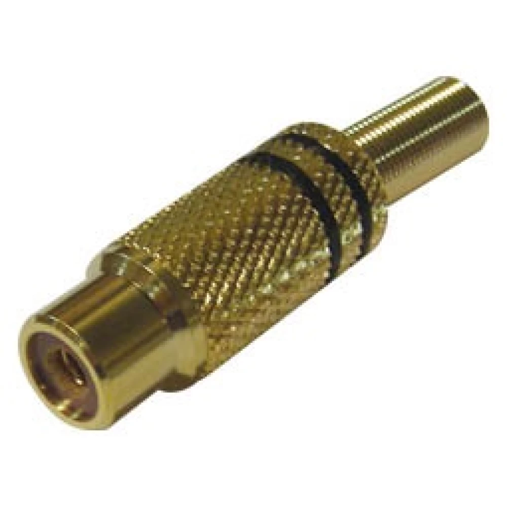 Φίς Rca θηλυκό μαύρο RJ-221GB