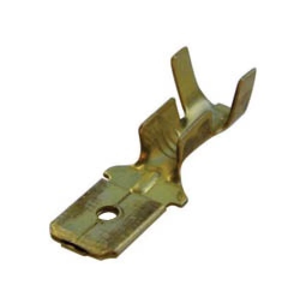 Ακροδέκτης αρσενικός συρταρωτός  γυμνός 6,4mm 80-5415