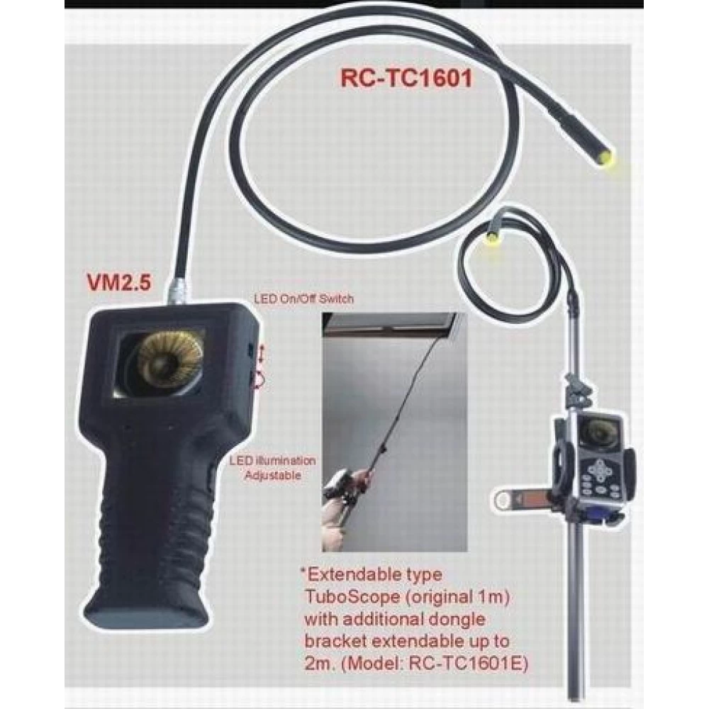 Κάμερα ενδοσκόπιο Oem RC-TC1601