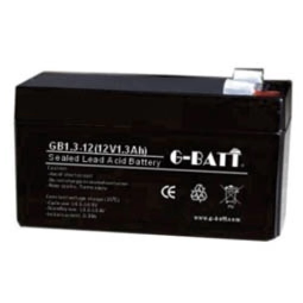 Μπαταρία μολύβδου 12V 1,3Ah G-Bat GB1.3-12