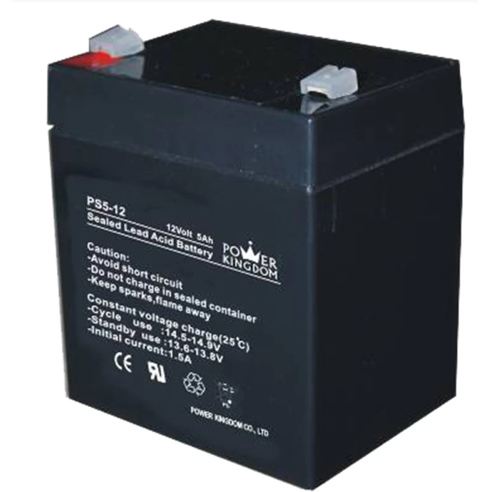 Μπαταρία μολύβδου 12V 5Ah Power Kingdom PS5-12