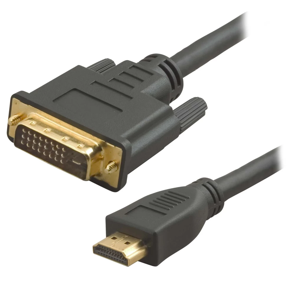 Καλώδιο HDMI-DVI 1.8 μέτρα  001.0225