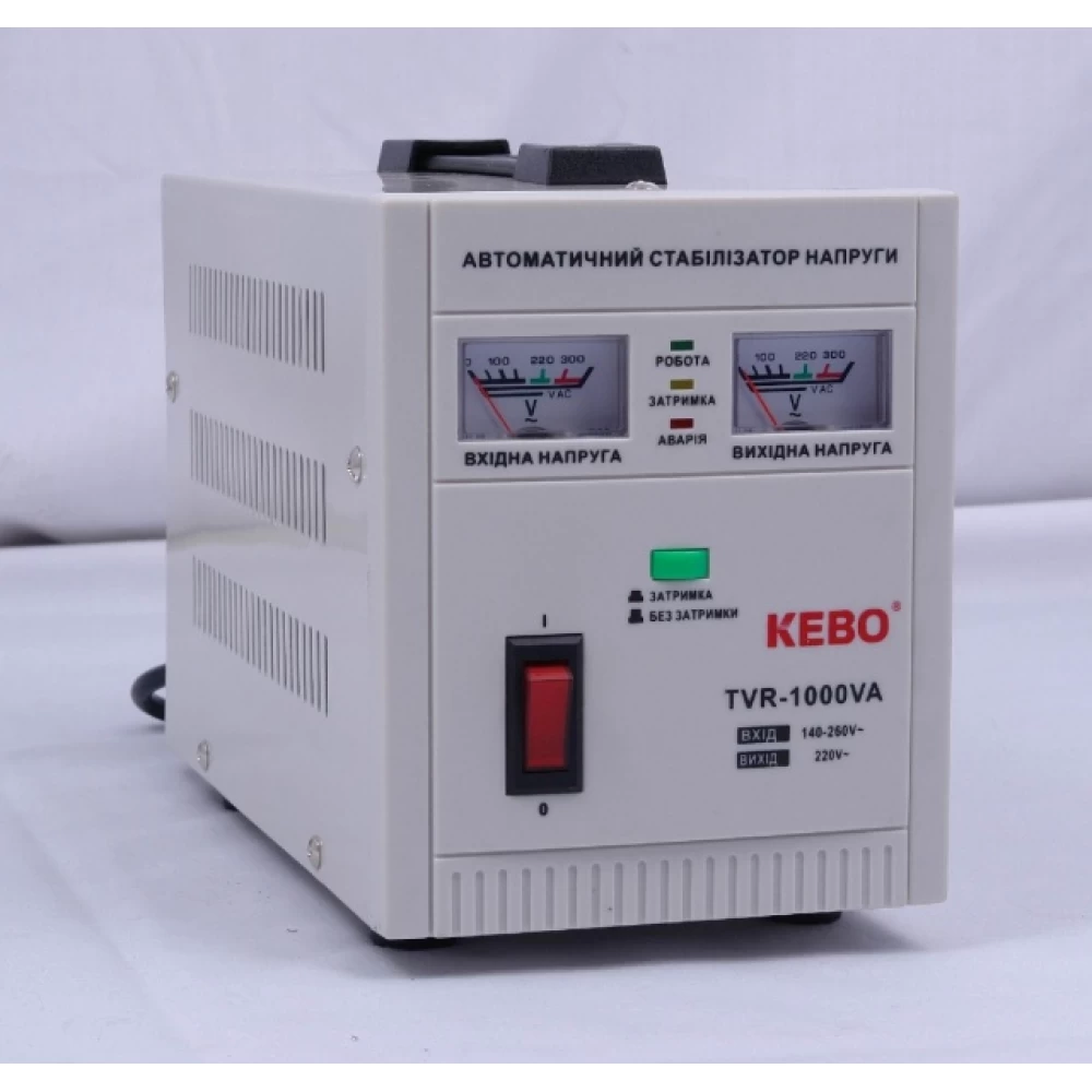 Σταθεροποιητής τάσεως relay 1500VA Kebo TVR-1500VA 