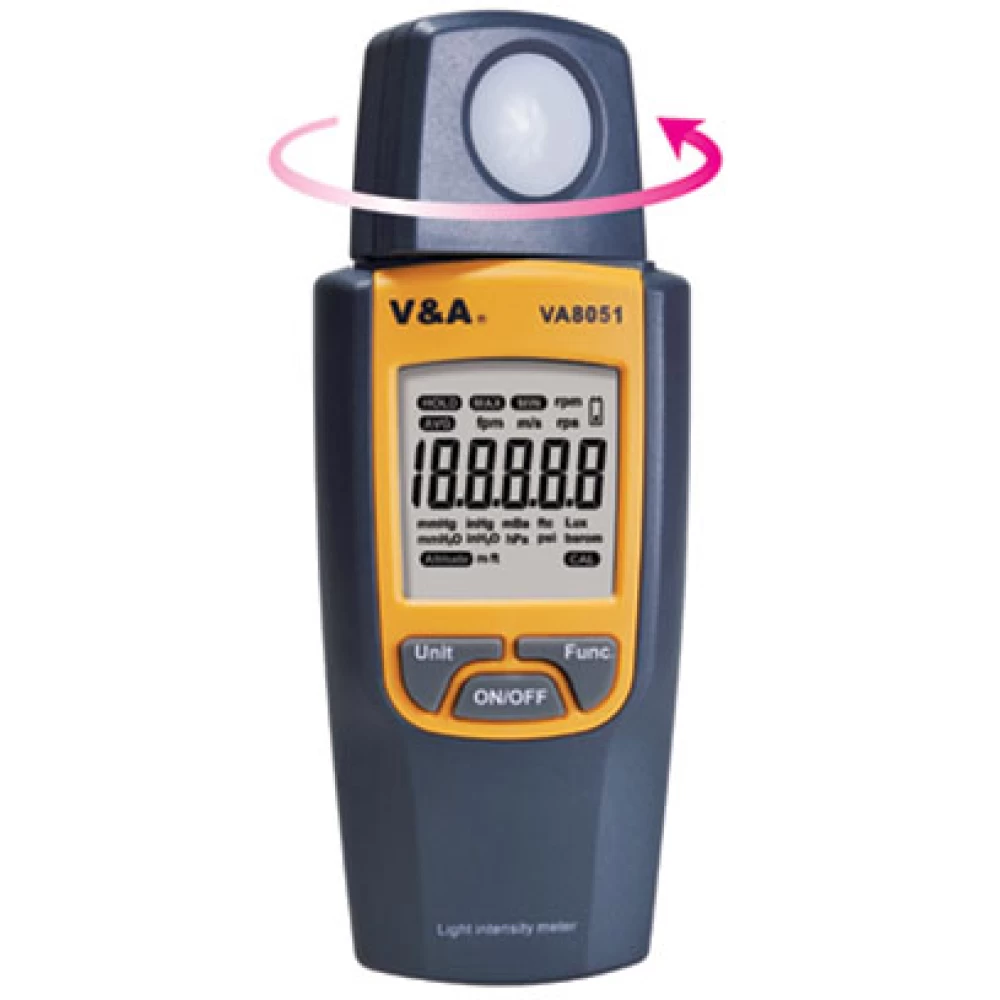 Ψηφιακό LUXόμετρο V & A VA8051