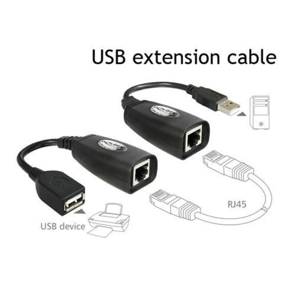 Προέκταση USB μέσω UTP 50 μέτρα 002.0049