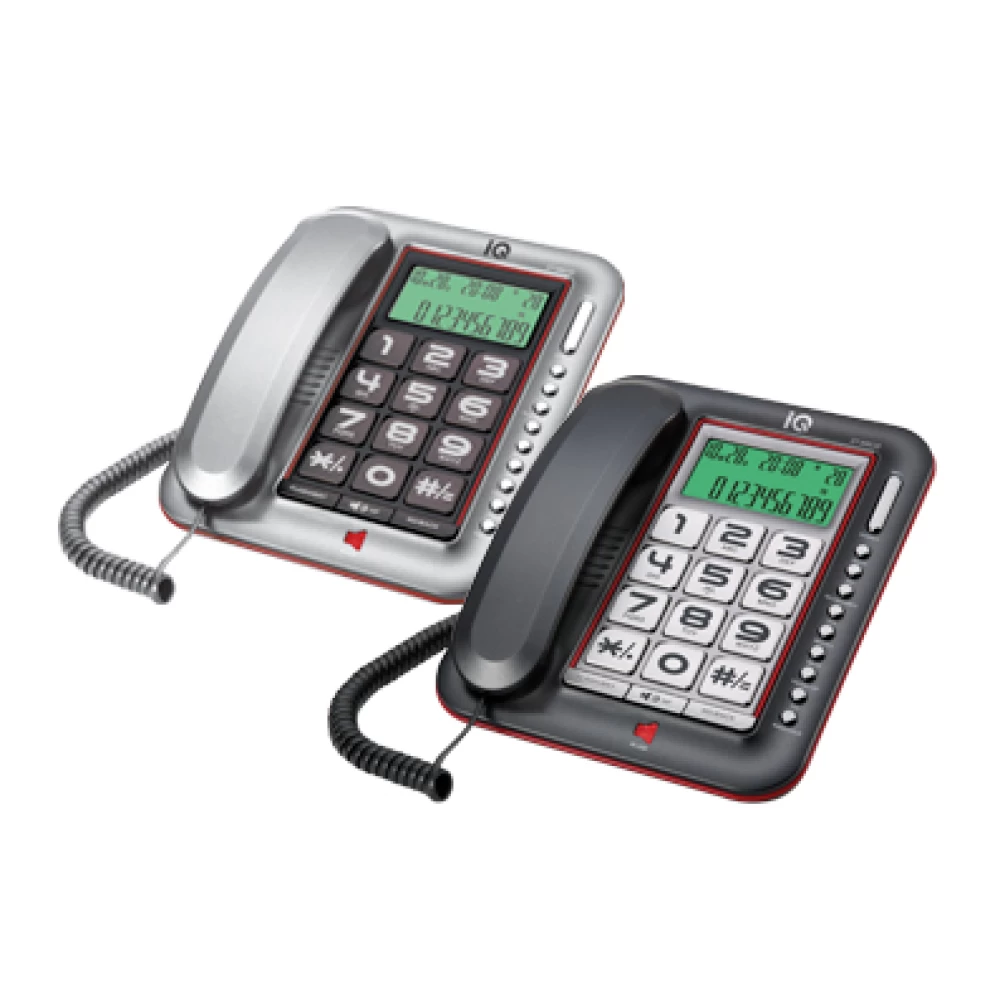 Τηλέφωνο IQ με αναγνώριση κλήσης DT-890CID silver