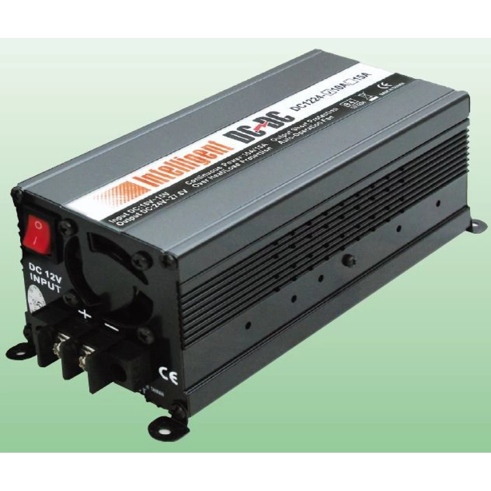 Μεταλλάκτης converter Intelligent 15amp  24-12VDC  step down DC-15A 