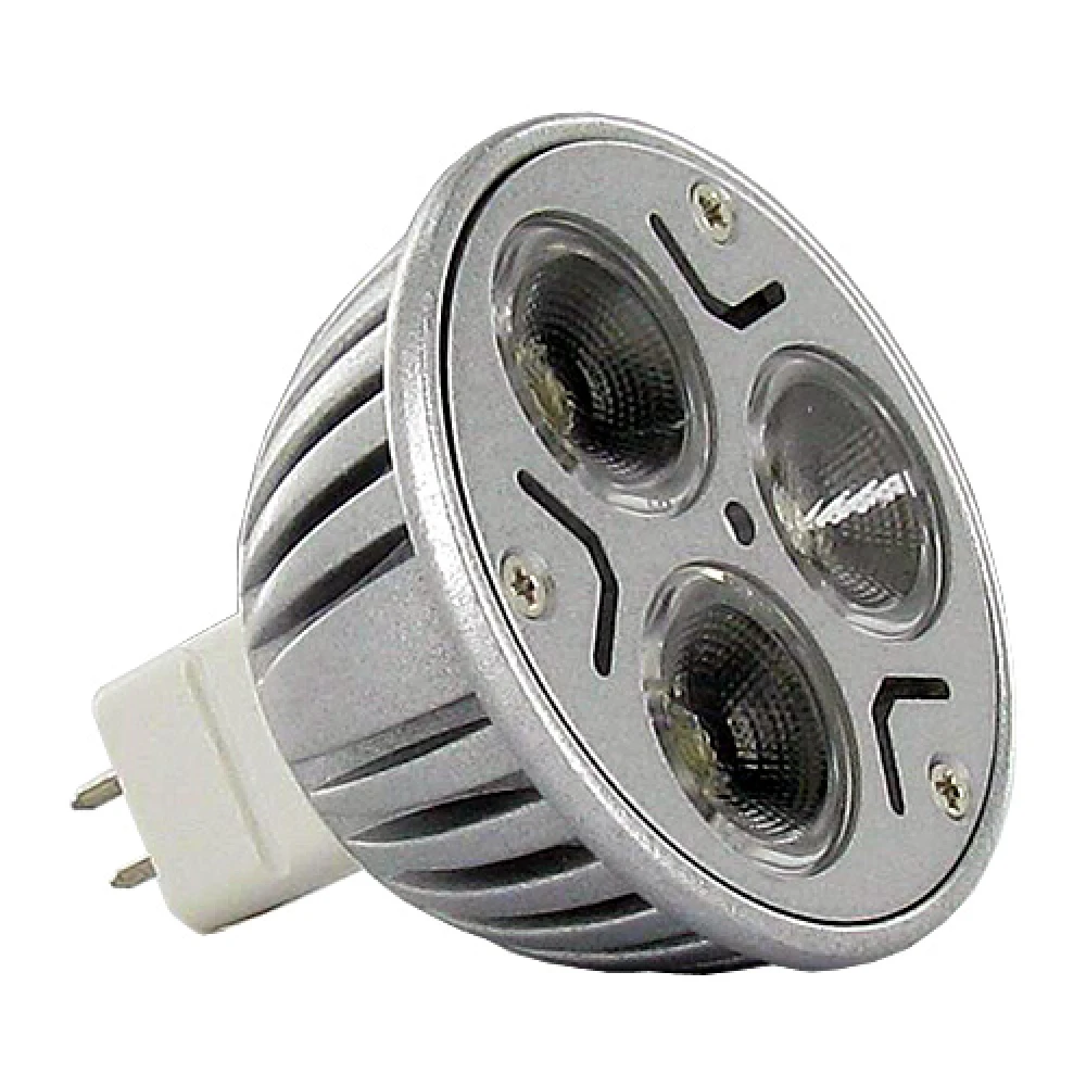 Λάμπα 3  Led MR16  στρογγυλό Warm White