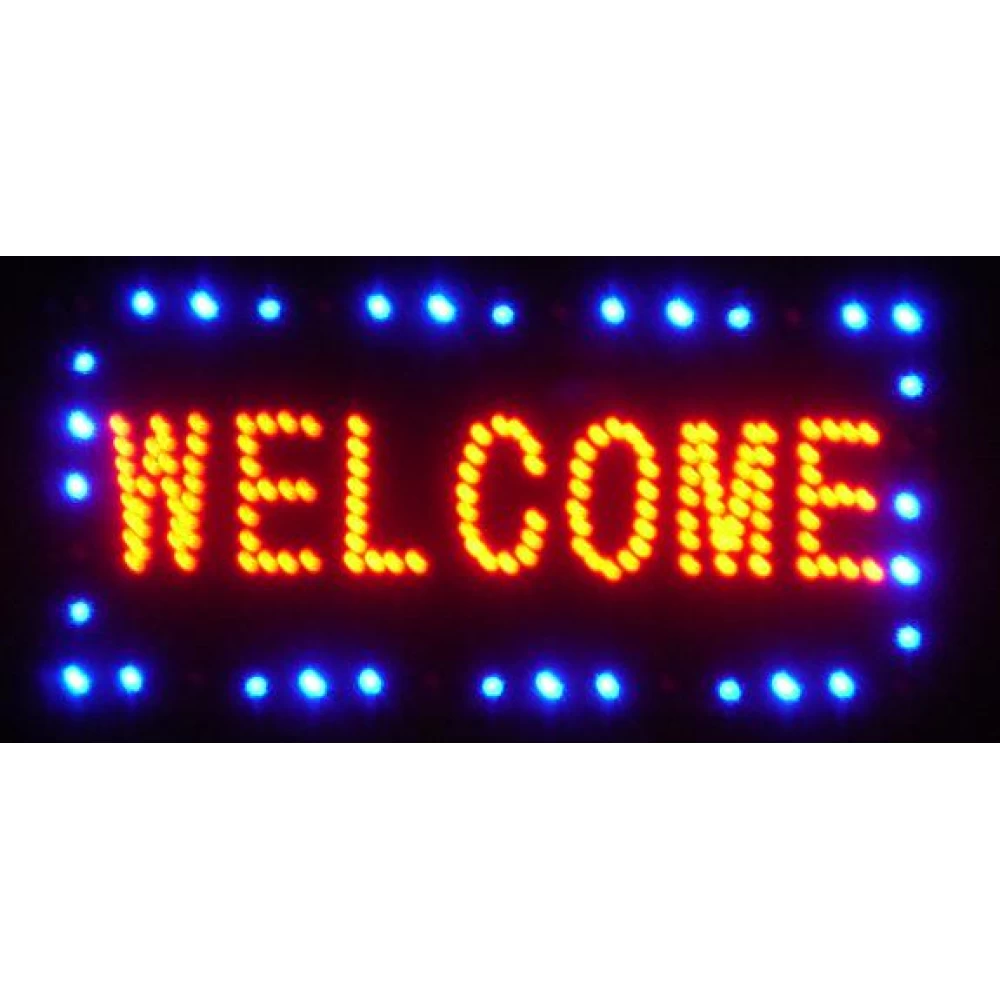 Φωτεινή επιγραφή Led Welcome Led-015