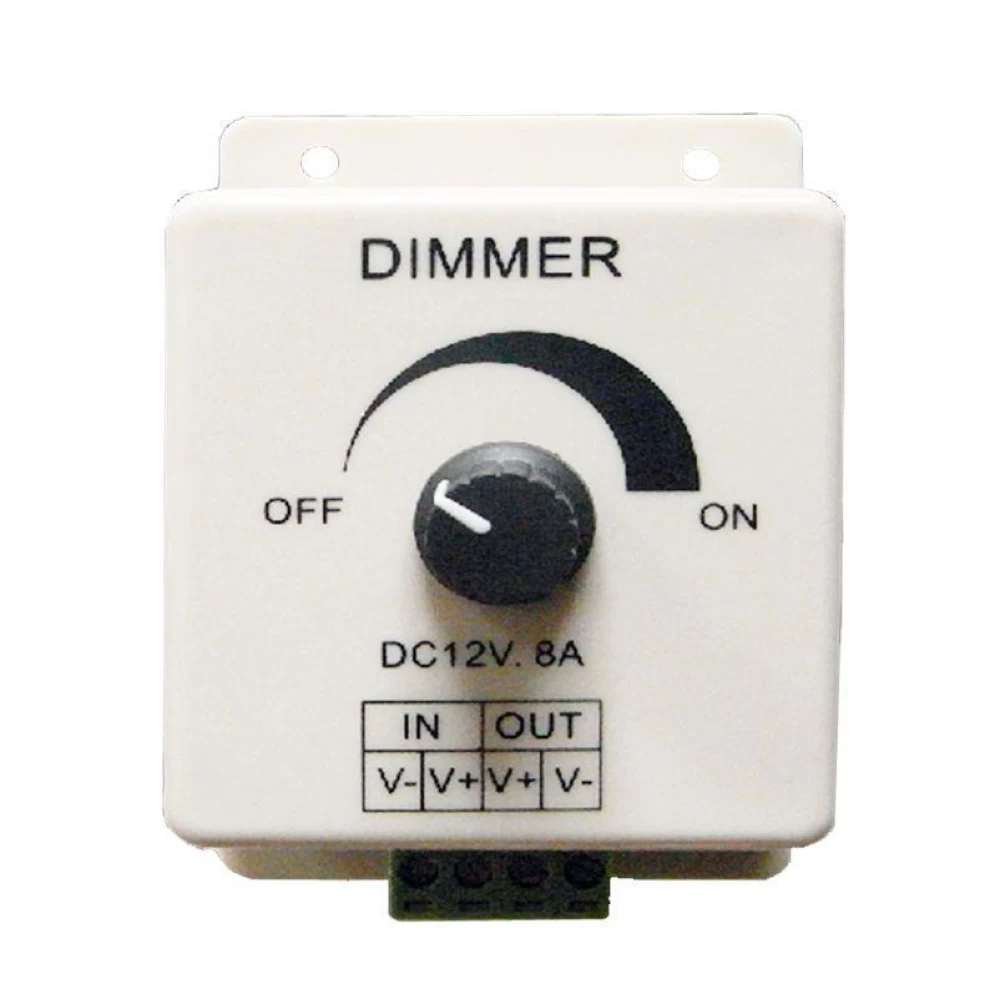 Controller Led dimmer 12V/DC-24VDC  96W  8mp  DCR-102  