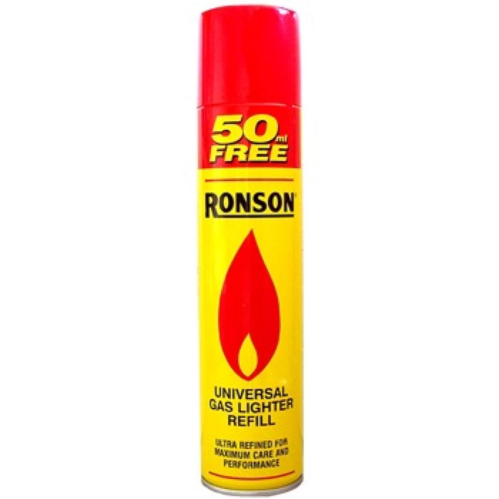 Αέριο γκαζιού βουτάνιο Ronson 250ml free-3