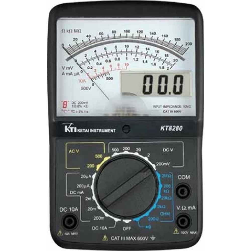 Όργανο πολύμετρο αναλογικό-ψηφιακό Ketai KT8280
