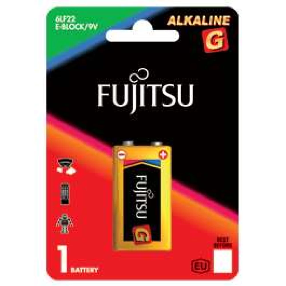 Μπαταρία αλκαλική Fujitsu 9volt 6LF22