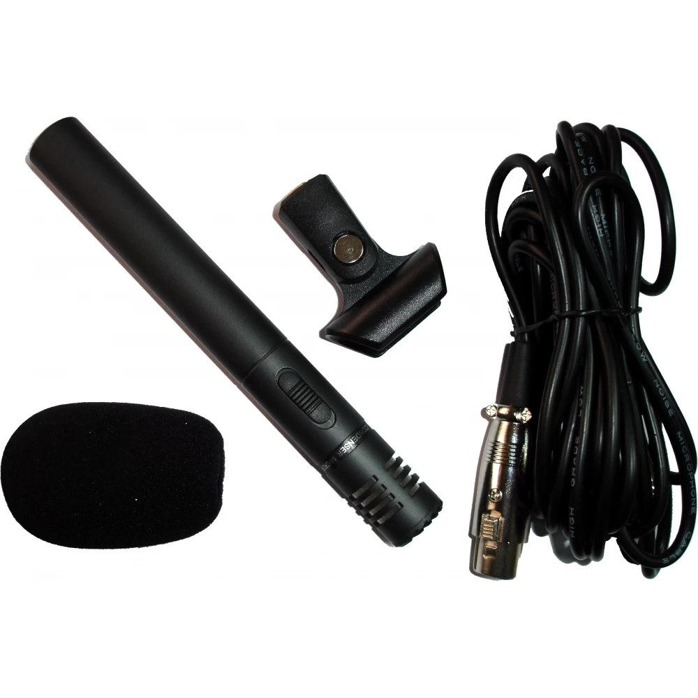 Πυκνωτικό μικρόφωνο χειρός 1.5V  Phantom power EM-6000