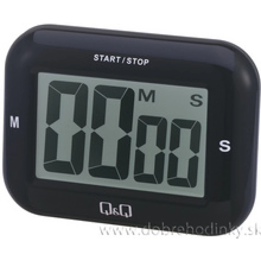 Χρονόμετρο timer Q&Q DT98C501Y -black