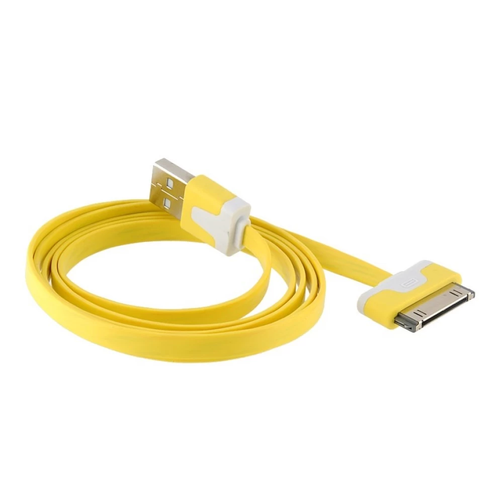 Καλώδιο USB iphone lightning 5 /6 & 7 DATA /CHARGER CABLE -Yellow